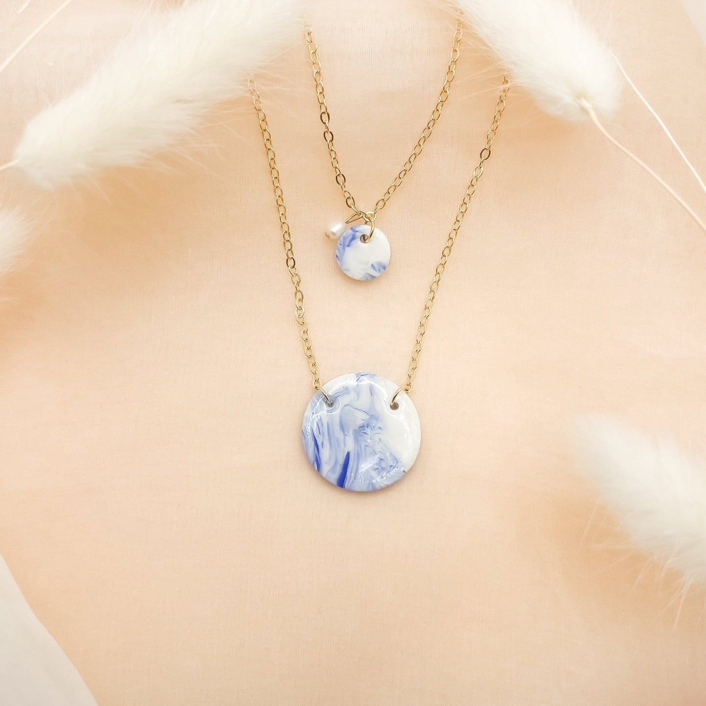 Large Marble Necklace - Ashleigh McKoy
