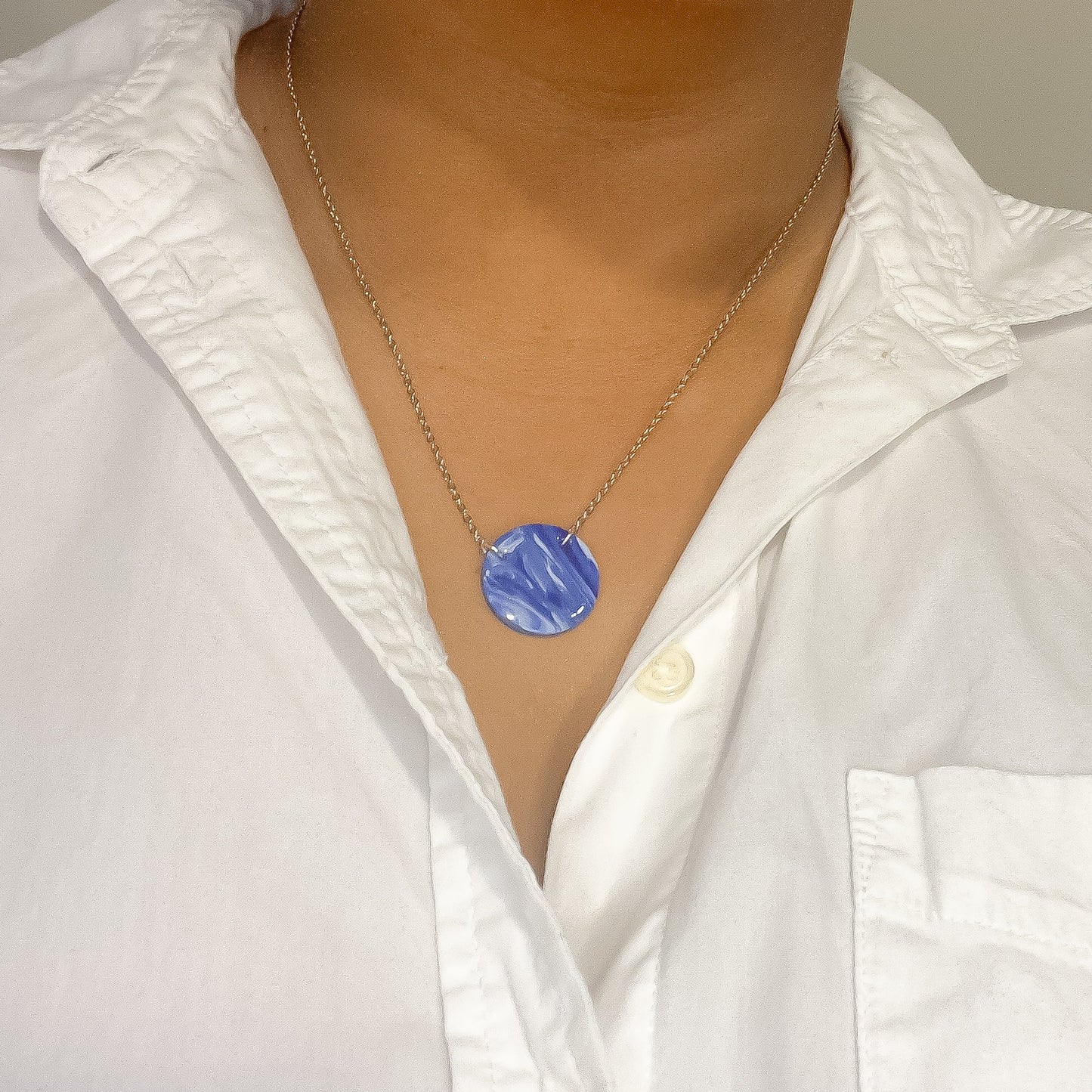 Large Marble Necklace