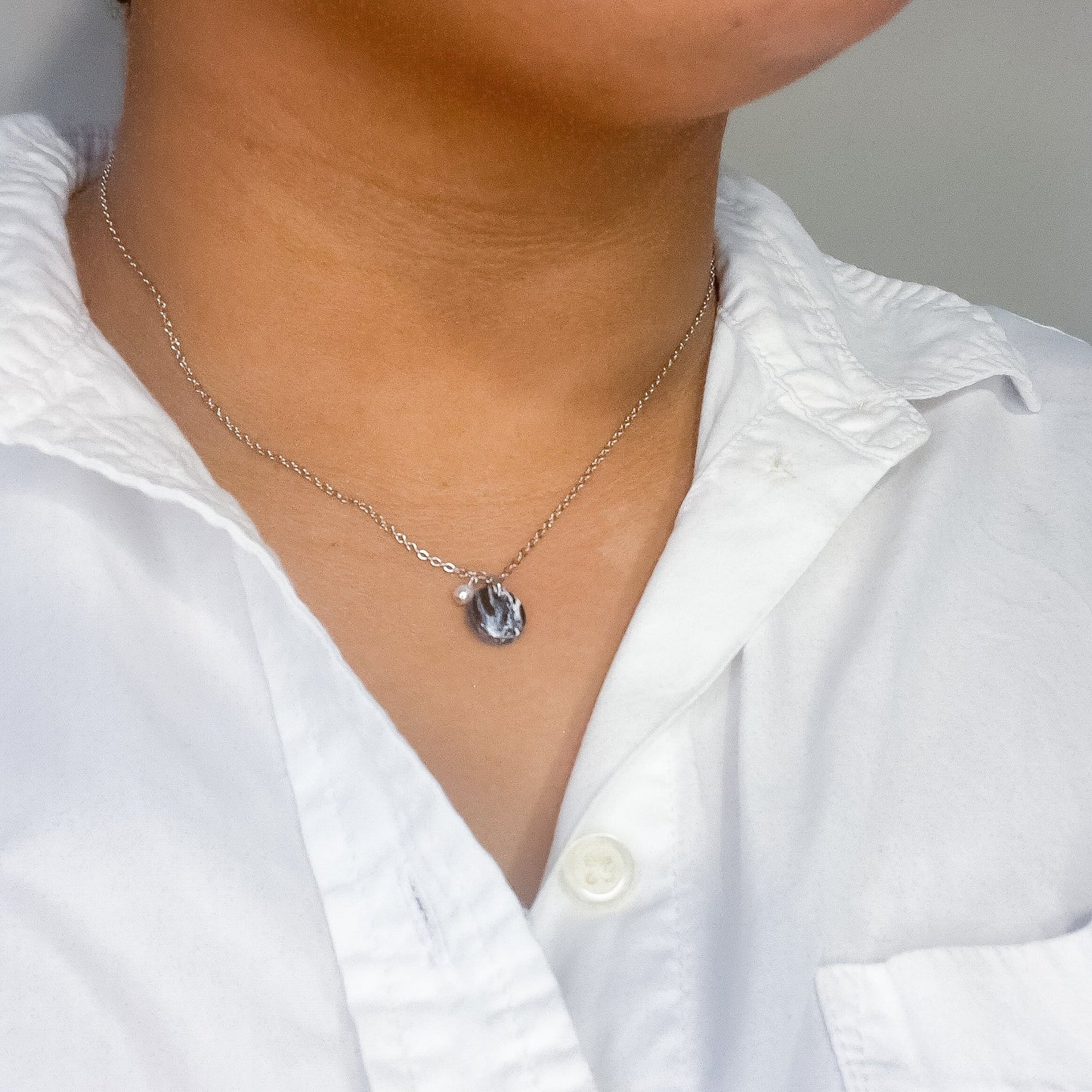 Mini Marble Necklace - Ashleigh McKoy