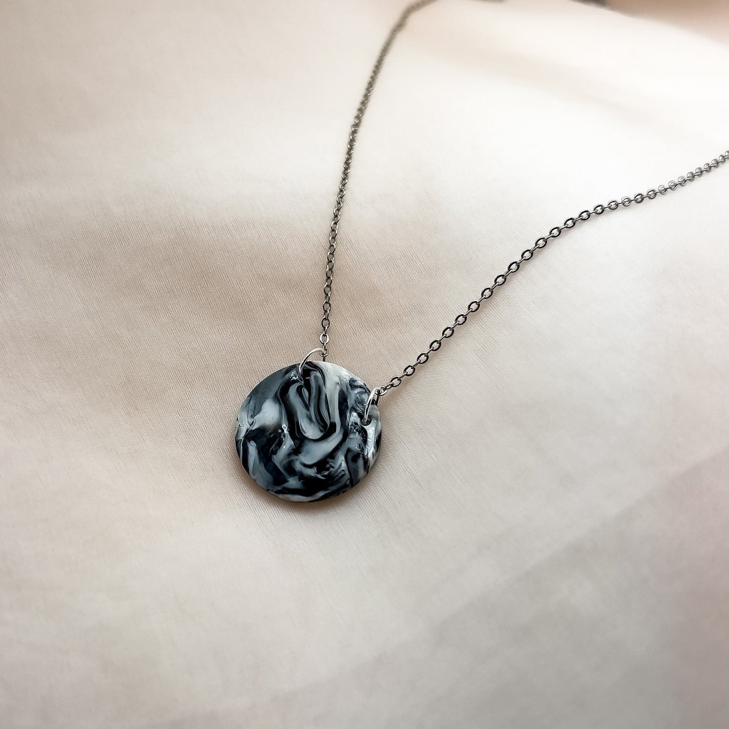 Large Marble Necklace - Ashleigh McKoy