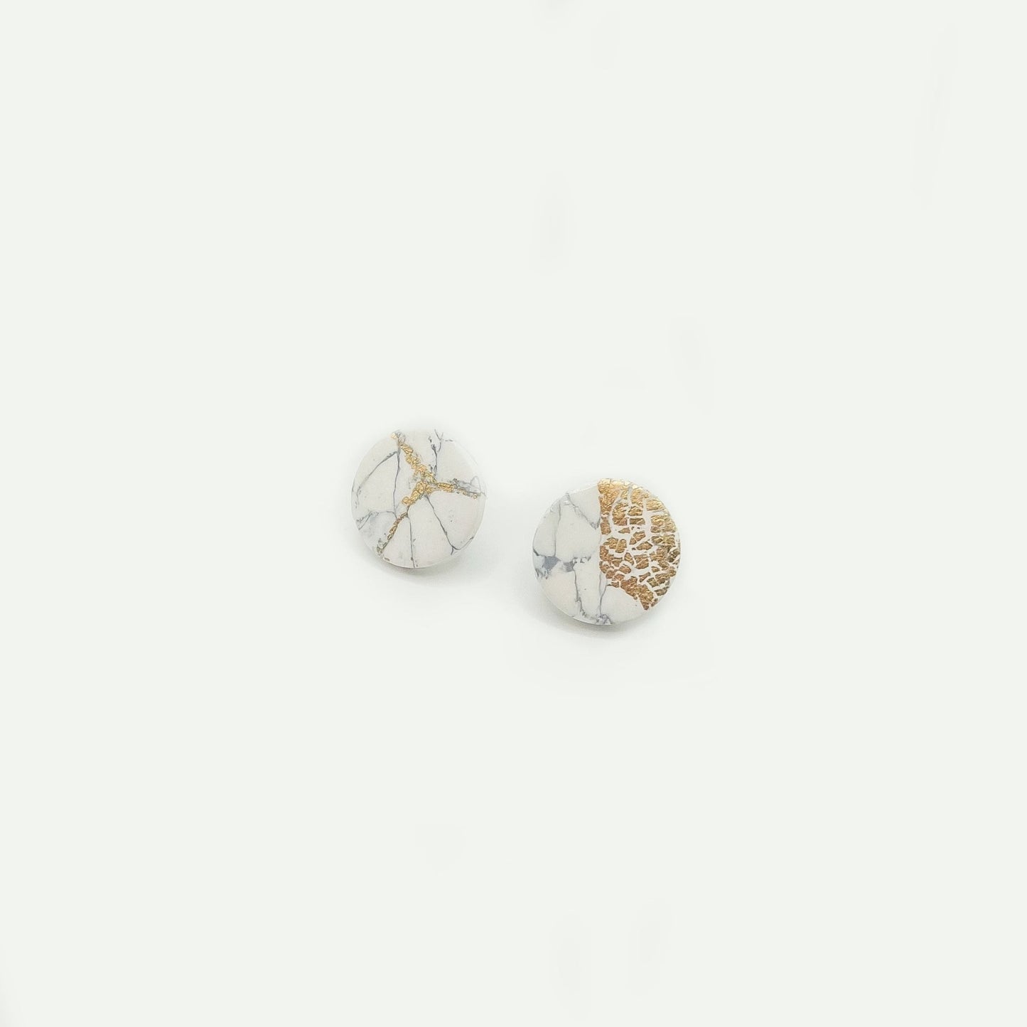 Large Marble Stud - Ashleigh McKoy