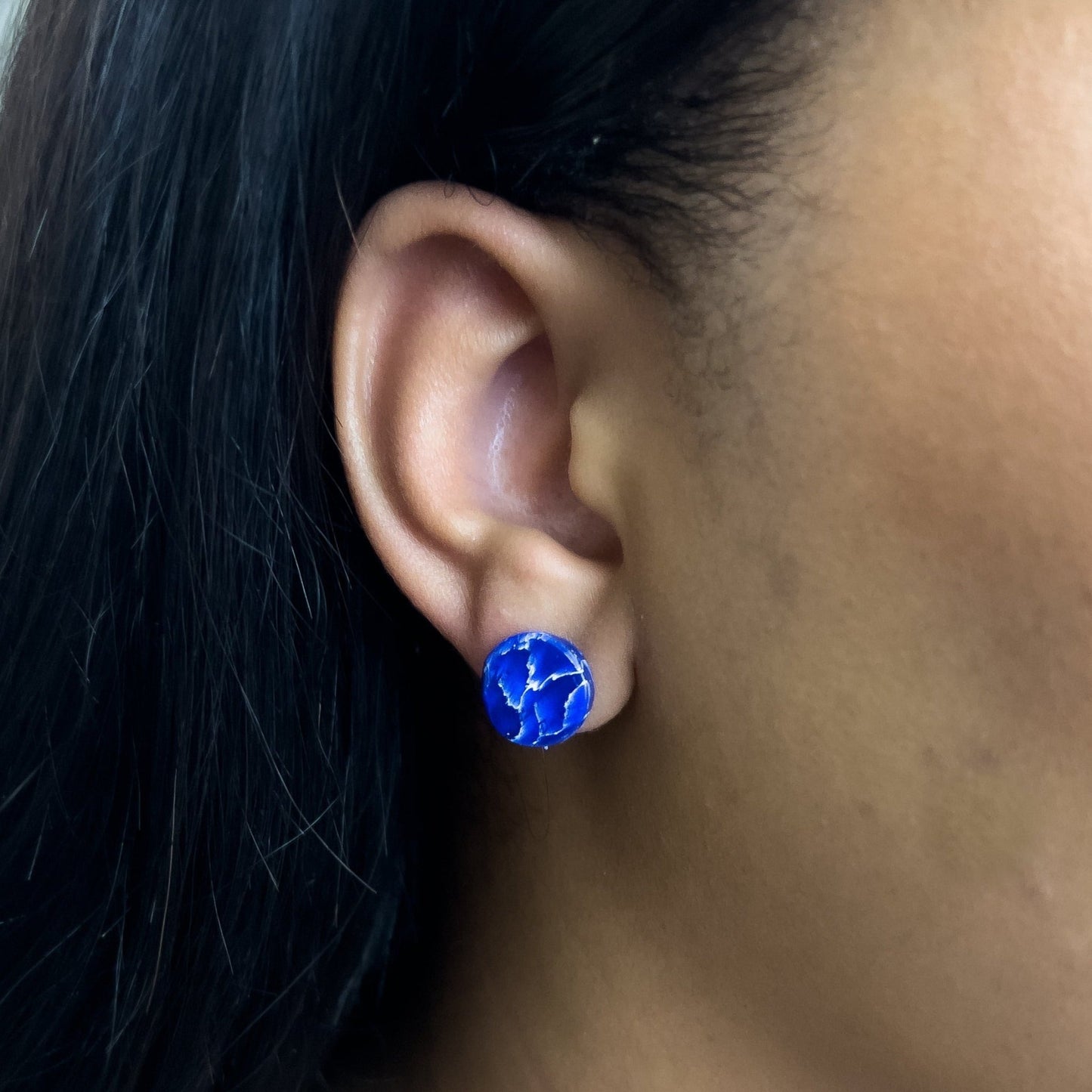 Small Marble Studs - Ashleigh McKoy