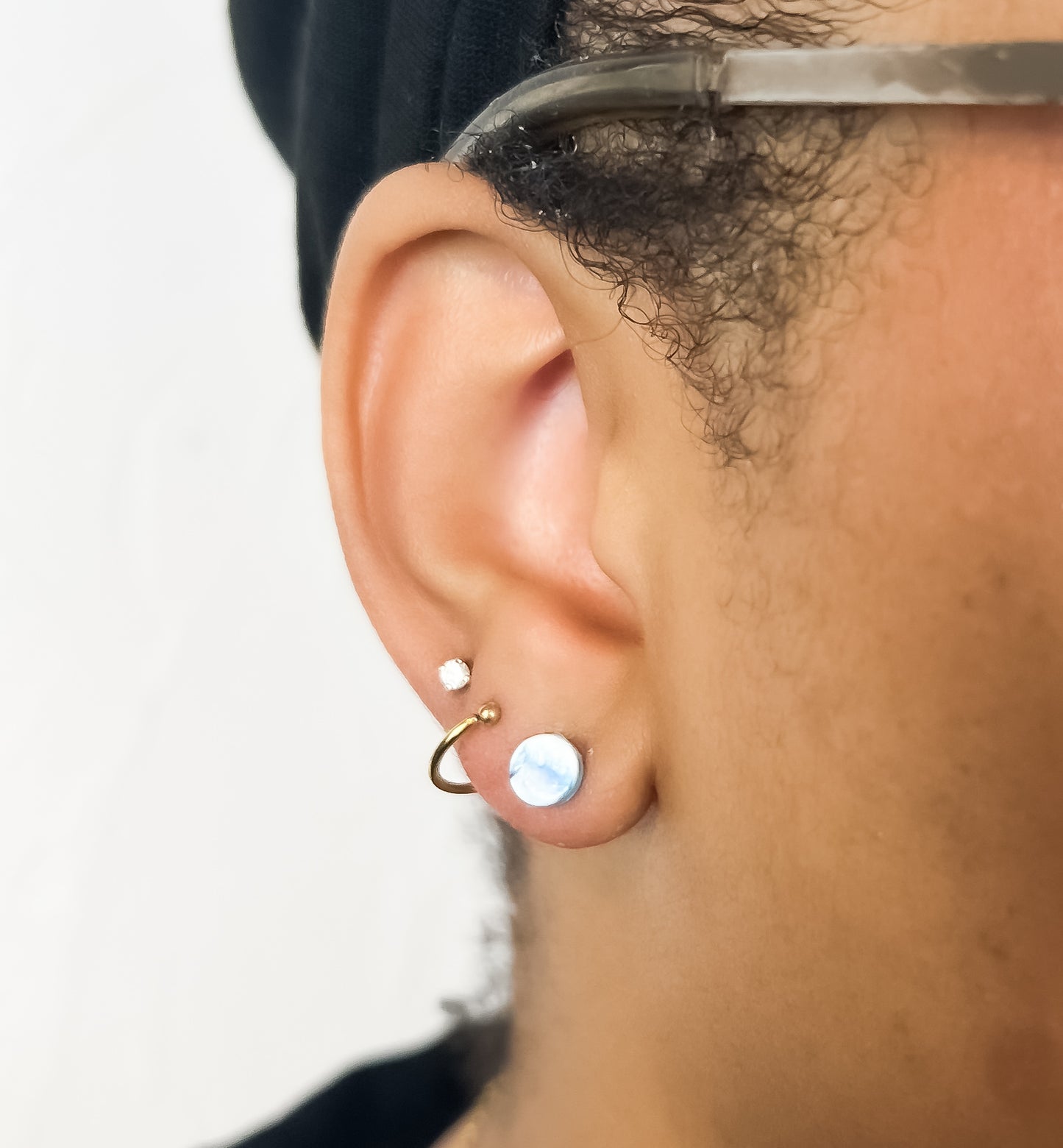Mini Marble Studs