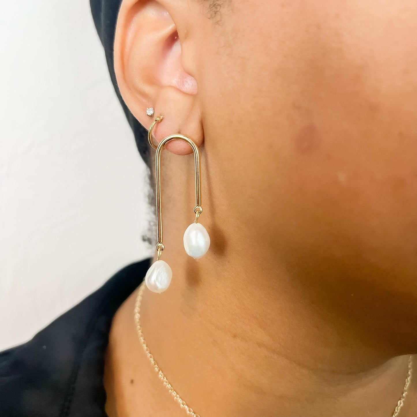 U Pearl Earrings - Ashleigh McKoy