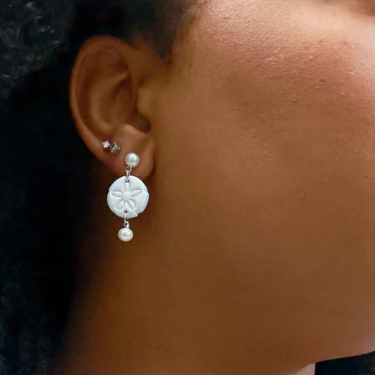 Sand-Dollar Earrings