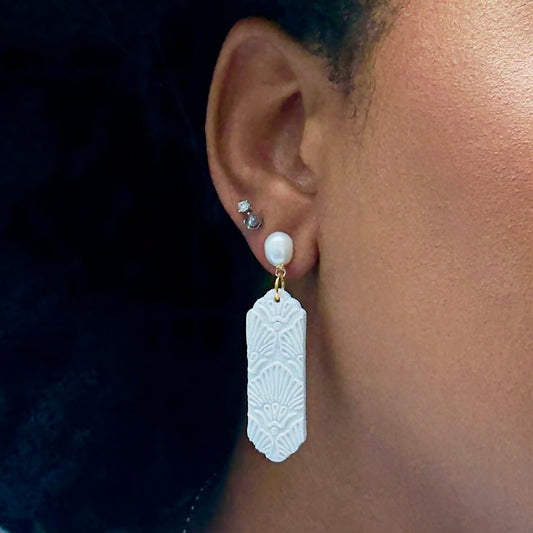 Shell Texture Earrings