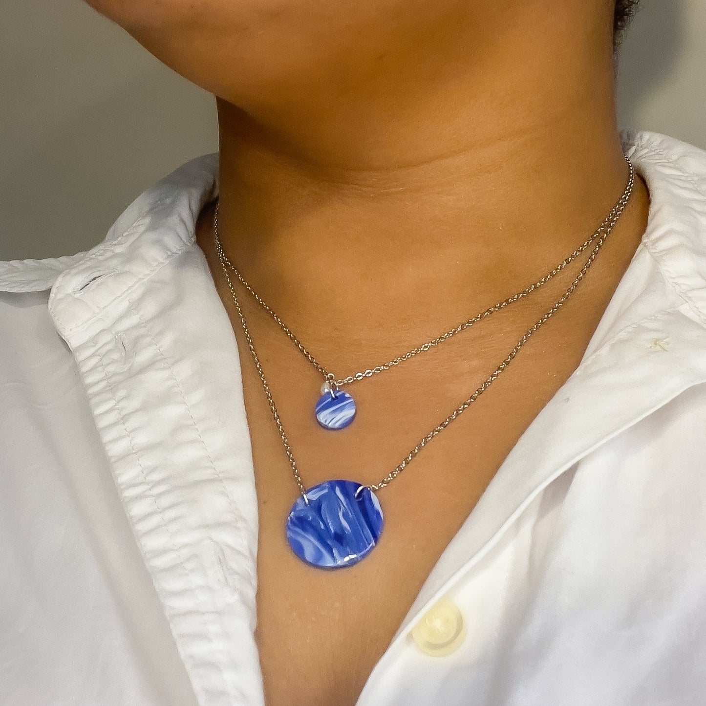 Large Marble Necklace