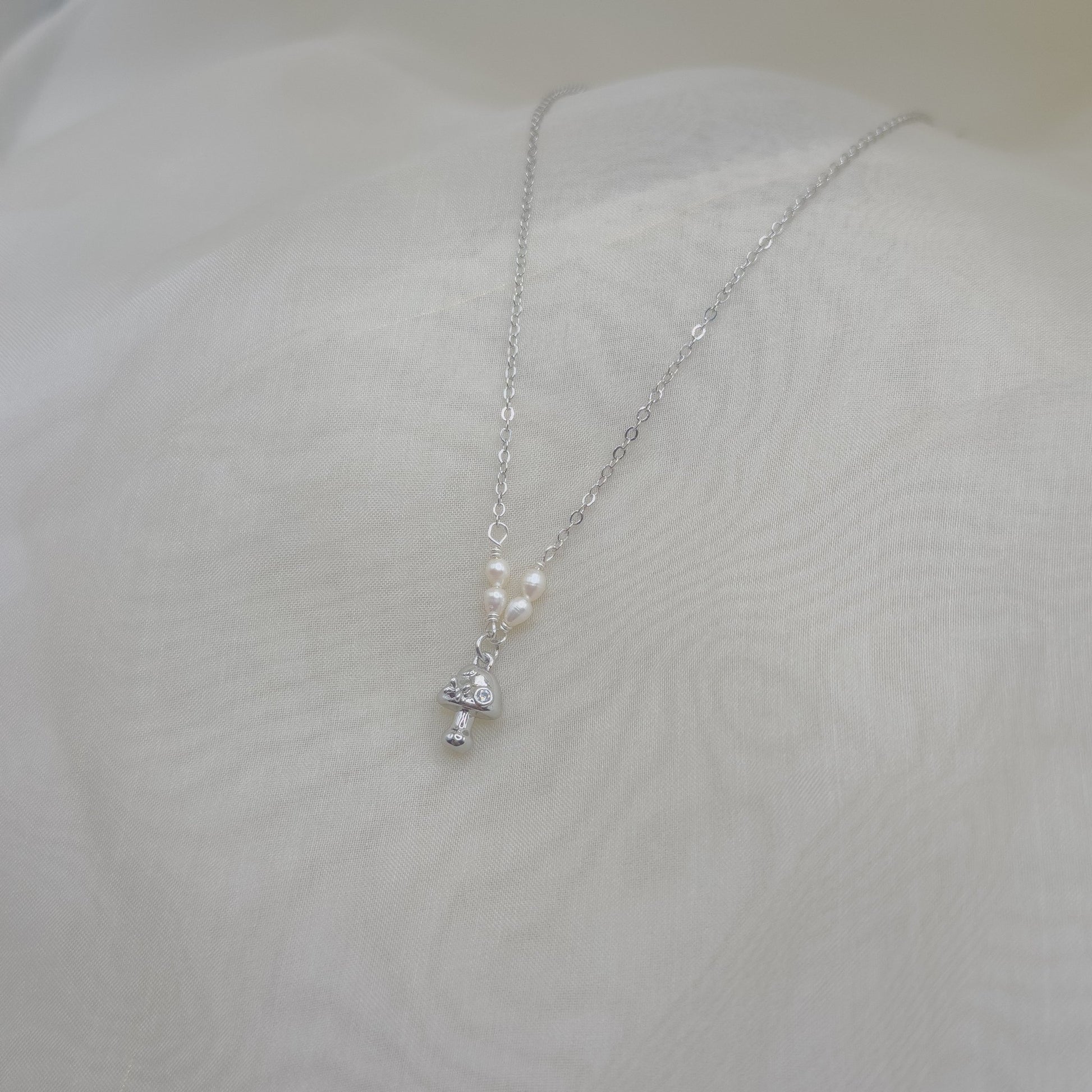 Mini Mushroom Necklace - Ashleigh McKoy